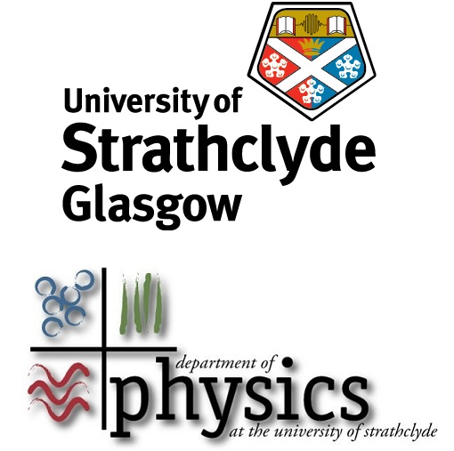 University and Physics Department logos